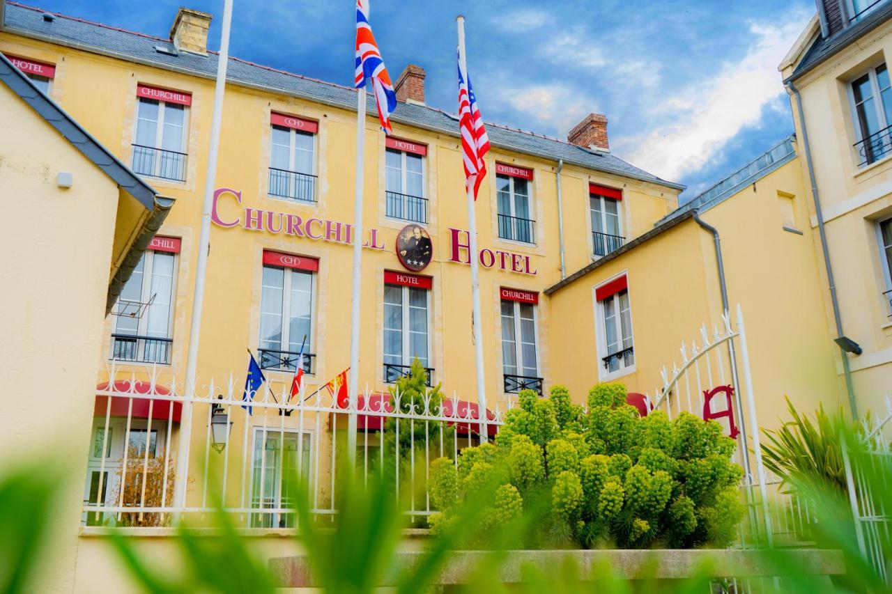 Churchill Hotel Bayeux Centre Exteriör bild
